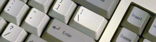 A designer working at a keyboard
